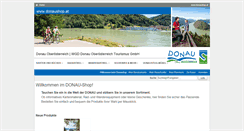 Desktop Screenshot of donaushop.at